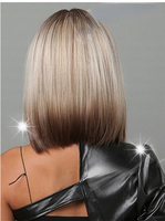 Peruka Damskie Blond Peruki bob Naturalna włosy