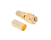 WTY0602 Wtyk SMA-RP H155 (pin zenski) zacisk. zl