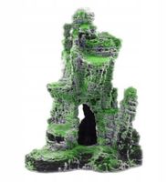 OZDOBA DO AKWARIUM SKAŁA ZAMEK 26x22x36cm