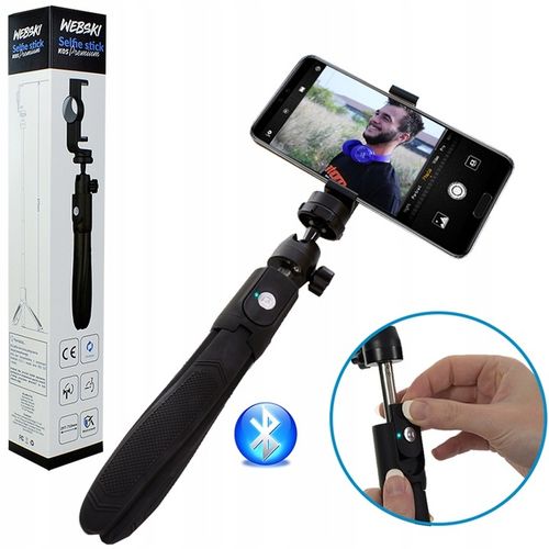 KIJEK DO SELFIE TRIPOD STATYW PILOT BLUETOOTH na Arena.pl