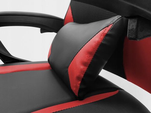 FOTEL GAMINGOWY DLA GRACZA BIUROWY KOMPUTEROWY OBROTOWY PODNÓŻEK KG100 B&R na Arena.pl