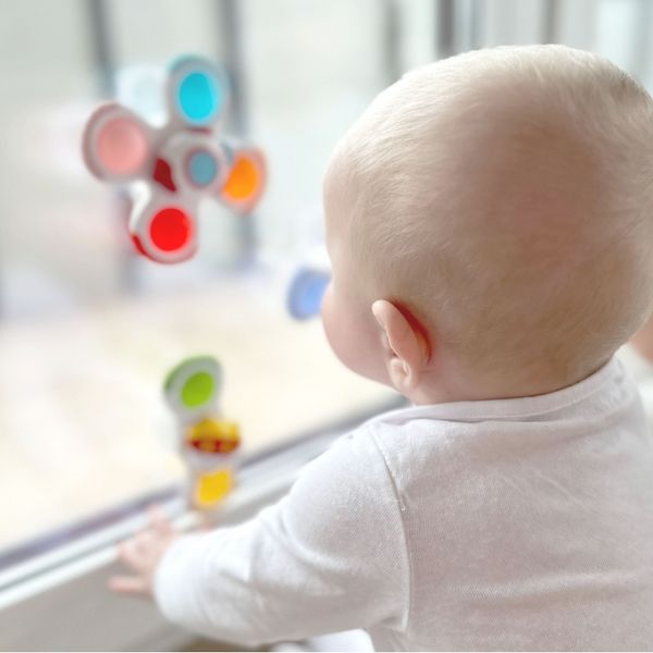 WOOPIE BABY Spinner Zabawka Sensoryczna Rakieta Kosmita Ufo 3 szt. zdjęcie 2