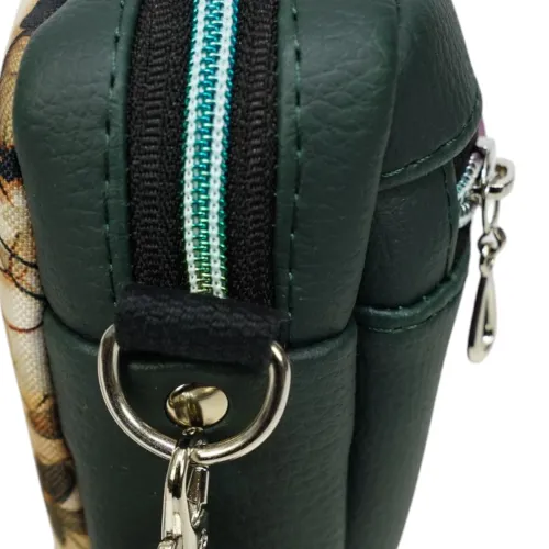 Mini Torebka Box z Ekoskóry z Motywem Motyli i Polnych Kwiatów na Arena.pl