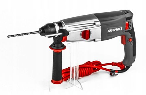 GRAPHITE Młotowiertarka SDS Plus 4 funkcje 800W 3,2J w walizce 58G529 na Arena.pl