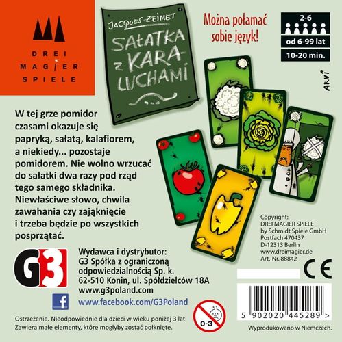 Gra Sałatka z karaluchami na Arena.pl
