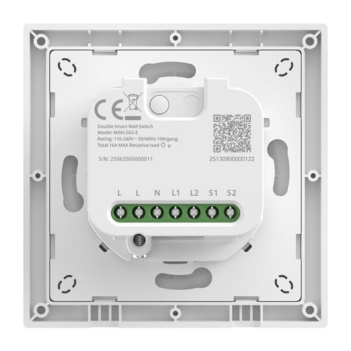 przełącznik ścienny sonoff mini-2gs-e wi-fi matter 2-kanałowy na Arena.pl