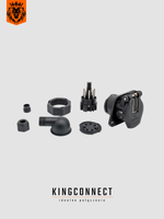 Gniazdo EBS 7 pin na śrubkę kąt 90 stopni