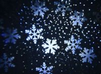 Projektor LED świąteczny śnieżynki 211621