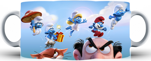 Kubek ceramiczny Smerfy - The Smurfs na Arena.pl