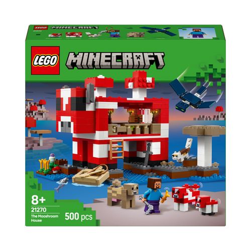 LEGO Minecraft Dom grzybowej krowy 21270 na Arena.pl
