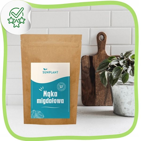 Mąka migdałowa mielone migdały wypieki keto bezglutenowa wys. jakość 1kg zdjęcie 9