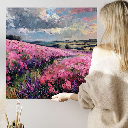 Obraz na płótnie pejzaż 100x100 cm na Arena.pl