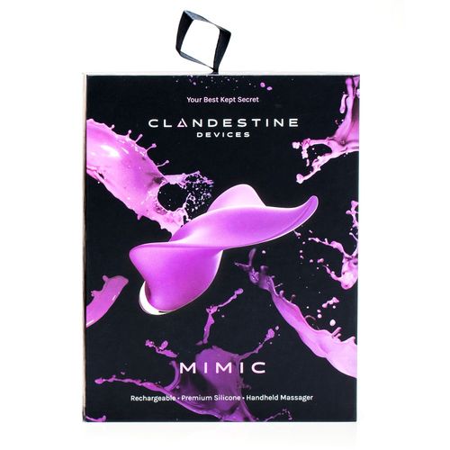 Wibrator fioletowy Clandestine - Mimic Lilac na Arena.pl