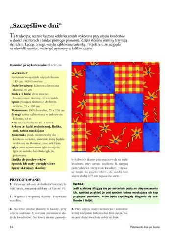 Patchwork krok po kroku na Arena.pl