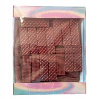 Wafle przekładane kremem 900g Wafle w polewie