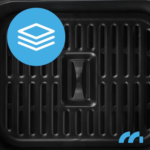 Frytkownica Beztłuszczowa 10L Air Fryer Frytownica Dwukomorowa Duża 2800W na Arena.pl