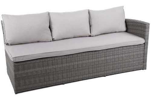 Narożnik technorattanowy Santiago Grey / Light Grey na Arena.pl