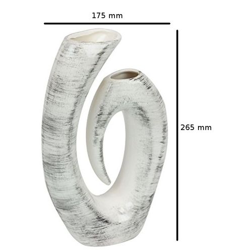 Wazon Ceramiczny Symfonia flakon czerwony eco na Arena.pl