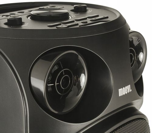 Moevi Duży głośnik 70 W przenośny, kolumna karaoke z mikrofonem, 63 cm na Arena.pl