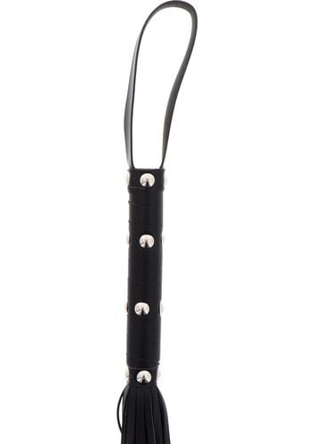 long studded flogger whip black na Arena.pl