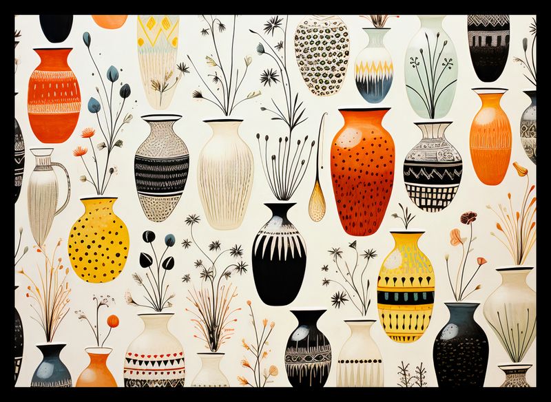 Plakat 35x25cm Symfonia Wazonów zdjęcie 2