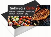 Wizytówki firmowe 100szt DUŻO RÓŻNYCH WZORÓW do wyboru KIEŁBASA Z GRILLA