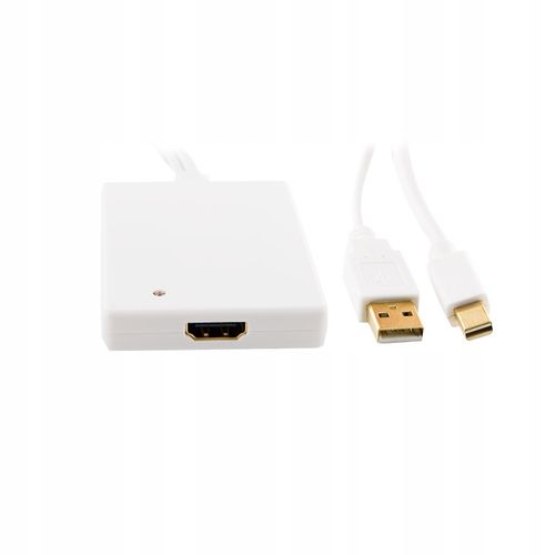 4World Adapter mini DisplayPort DP + USB HDMI na Arena.pl
