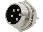 Gniazdo CB mikrofonowe 5PIN do obudowy