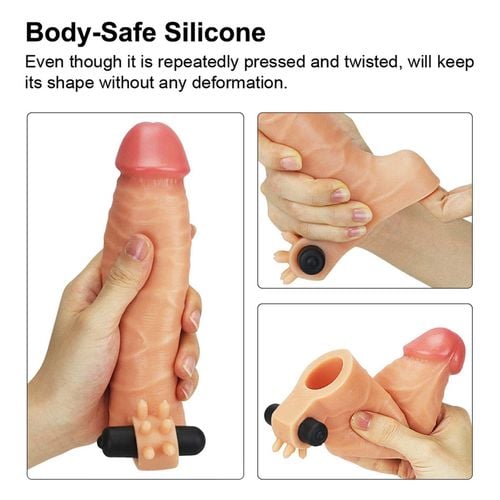 add 1.5" vibrating silicone extender na Arena.pl
