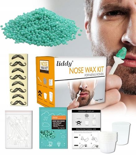 WOSK DO DEPILACJI NOSA USZU ZESTAW DLA KOBIET MĘŻCZYZN APLIKATORY na Arena.pl