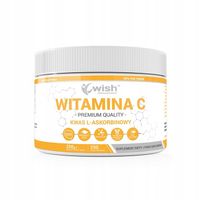 WITAMINA C W PROSZKU 100% WITAMINY KWAS L-ASKORBINOWY WISH 250g