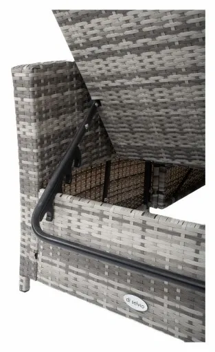 Technorattan Leżak Ogrodowy +Stolik MEBLE E1049 zdjęcie 4