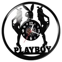 Zegar ścienny z płyty winylowej Playboy 509.14