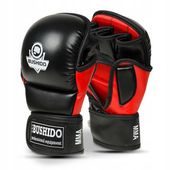 RĘKAWICE DO MMA DLA MĘŻCZYZN KOBIET MŁODZIEŻY GRUBE SPARINGOWE BUSHIDO
