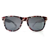 Okulary wayfarery NERDY kujonki - CAMO SAND