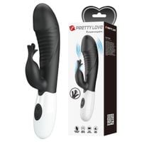 pretty love rasmussen dual vibrator (black edition)