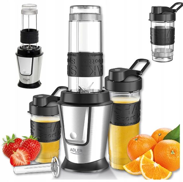 Blender kielichowy Adler AD4081 800 W czarny zdjęcie 9