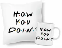 Zestaw PODUSZKA + KUBEK serial FRIENDS PRZYJACIELE