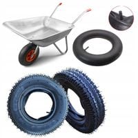 OPONA Z DĘTKĄ DO TACZKI WÓZKA MOCNA 4.80/4.00-8 8PR