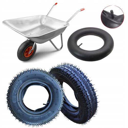 OPONA Z DĘTKĄ DO TACZKI WÓZKA MOCNA 4.80/4.00-8 8PR na Arena.pl