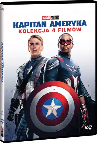 Kapitan Ameryka 1-4, Płyta Dvd na Arena.pl