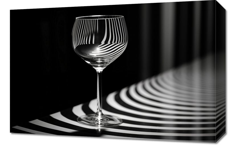 Obraz 60x40cm Refleksje nad Szkłem zdjęcie 1