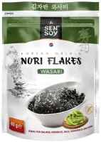 Płatki Nori Flakes Wasabi 40g - Sen Soy