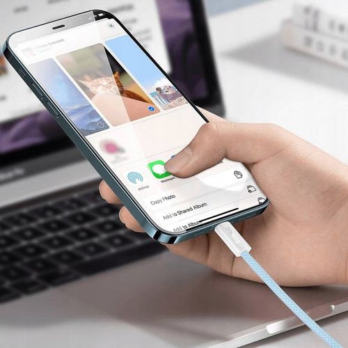 Kabel USB-C do Lightning Baseus Dynamic Series, 20W, 1m (niebieski) na Arena.pl