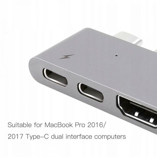BASEUS B0G ADAPTER TYPE-C TO MULTI PORT 5IN1 SPACE GRAY na Arena.pl