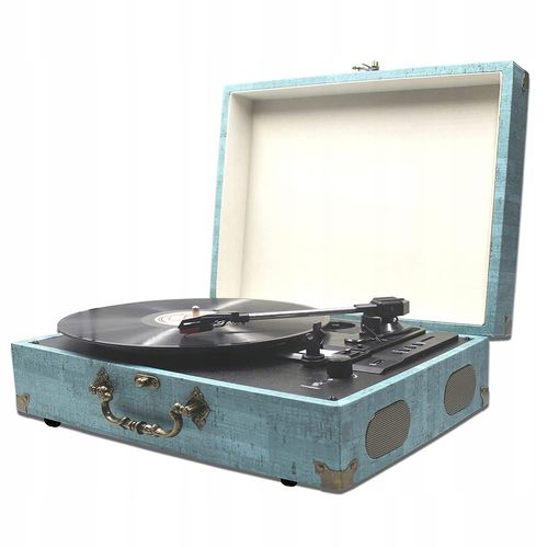 Gramofon walizkowy MERSOCO M433 odtwarzacz BLUTOOTH USB SD na Arena.pl