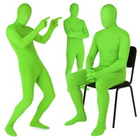 Niewidzialny strój green screen kombinezon do efektów specjalnych 160 cm