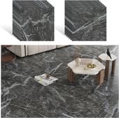 Płytki Winylowe Samoprzylepne Podłogowe Szary Marmur 30x30 cm 12 Sztuk