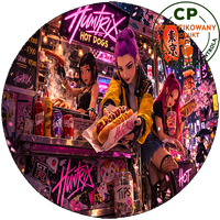 Opłatek waflowy na tort - K-Pop Demon Hunters - Przygody Huntrix