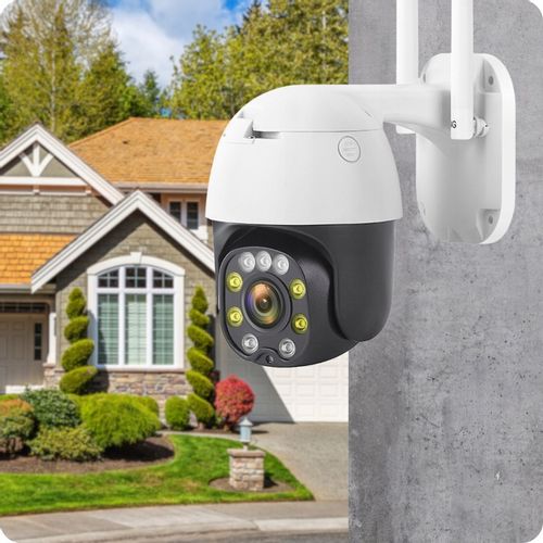 Kamera IP WiFi SMART Zewnętrzna Obrotowa ALARM 5MPX Detekcja Ruchu 4XZOOM na Arena.pl